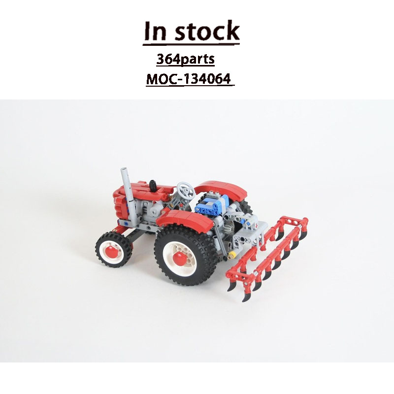 Urban Farming Agriculture - MOC-134064 Urban Farm Landbouw Retro Tractor