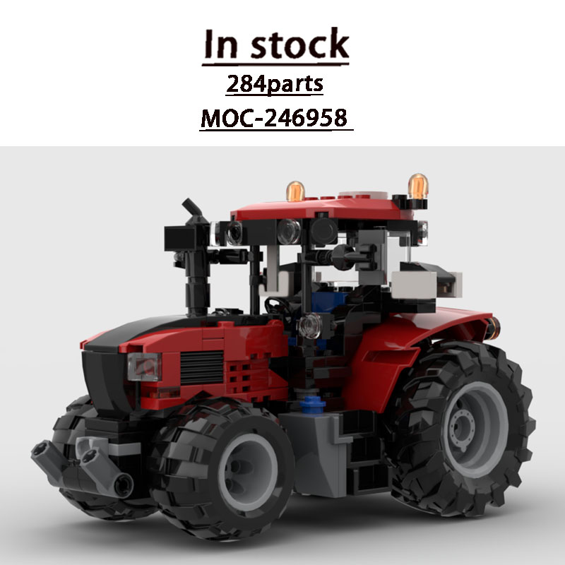 Urban Farming Agriculture - MOC-246958 Nieuwe Stedelijke Landbouw Tractor Bouwsteenmodel