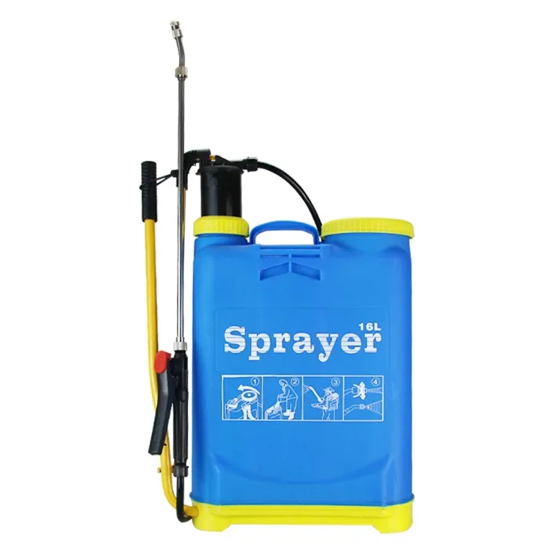Agriculture Farm House - Hoge-efficiëntie plastic landbouw 16L rugzakspuitpomp handmatige