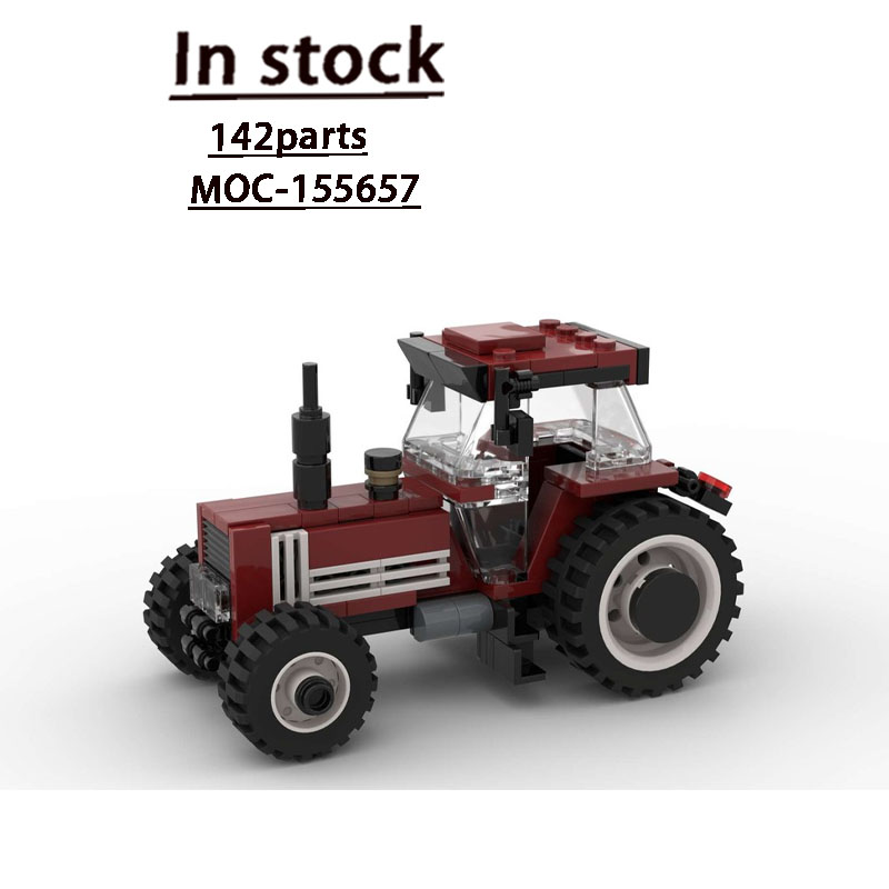 Urban Farming Agriculture - MOC-155657 Urban Farm Landbouw Retro Tractor