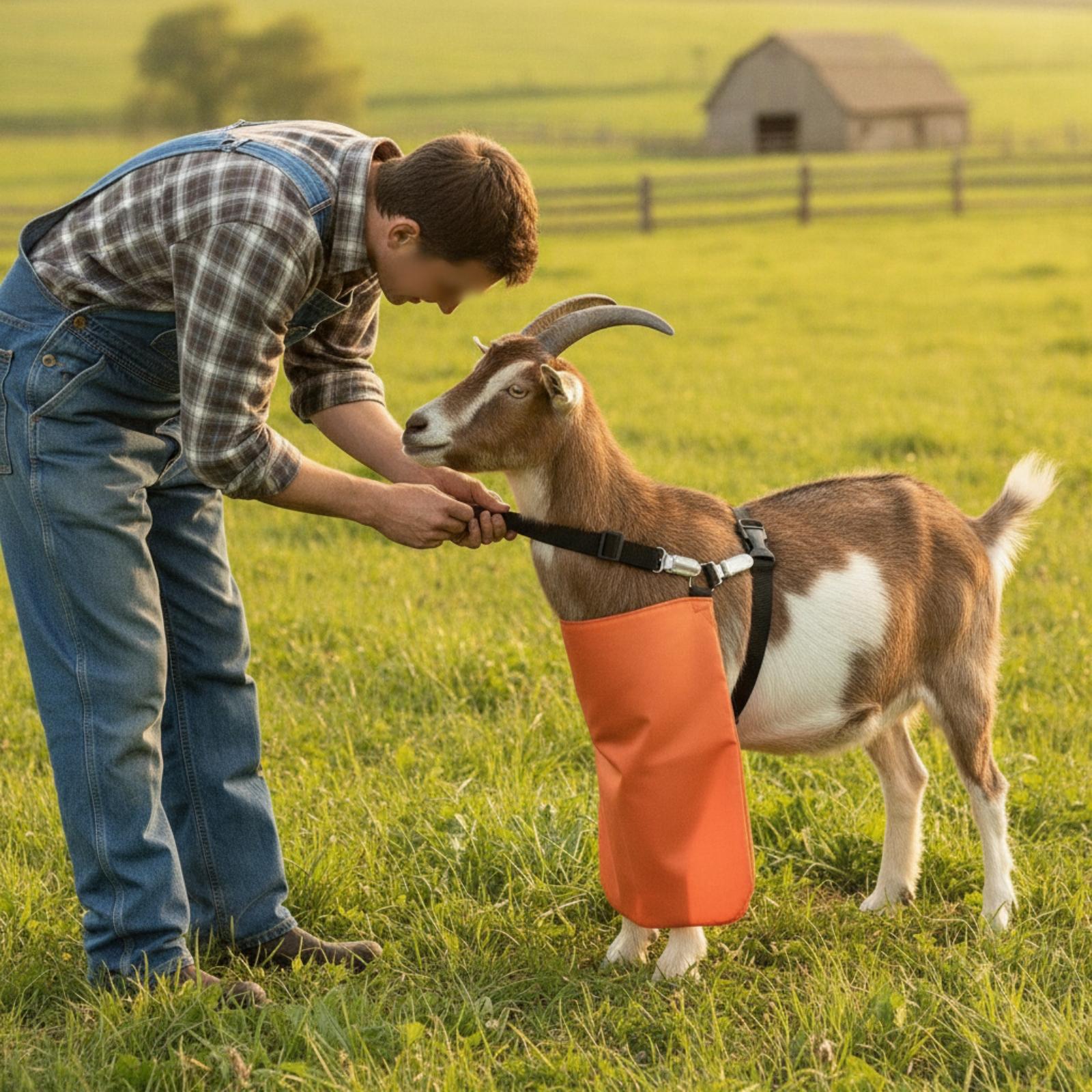 Anti-kweek schort in harnassti - Farming Farmer recensie en prijs
